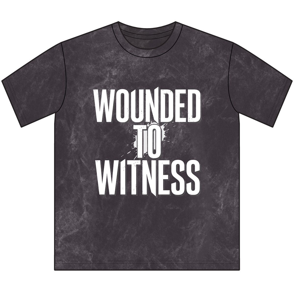 Wounded to Witness Vintage Crewneck Tee