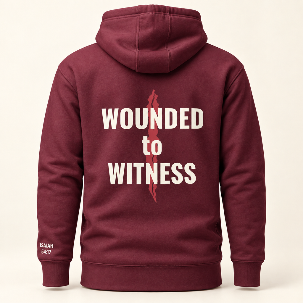 Wounded to Witness Premium Hoodie