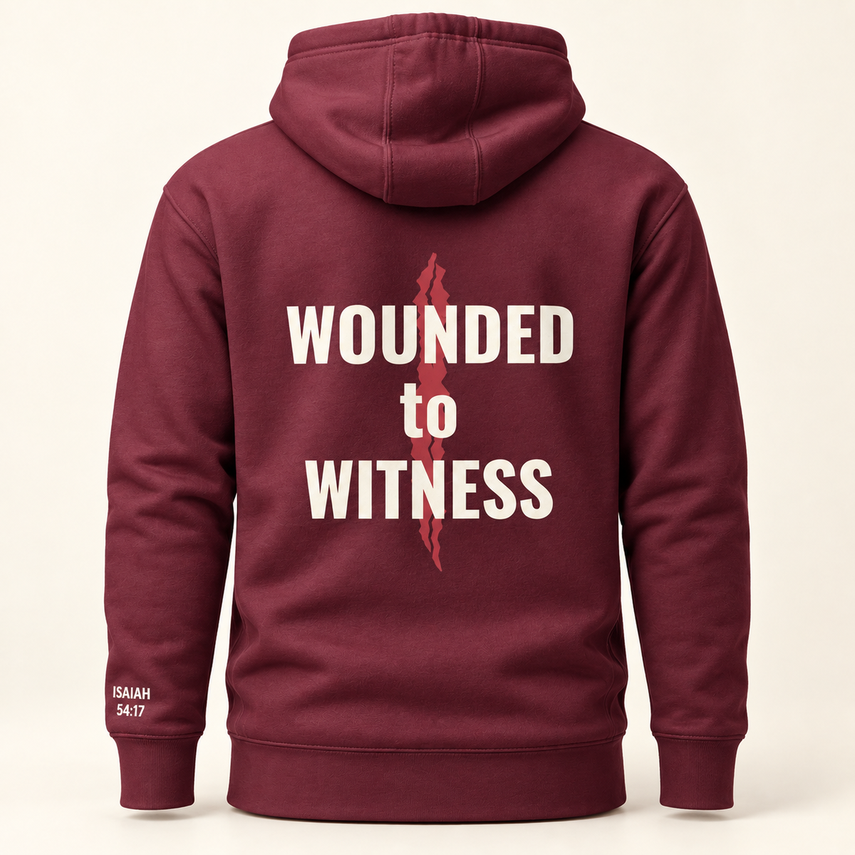 Wounded to Witness Premium Hoodie