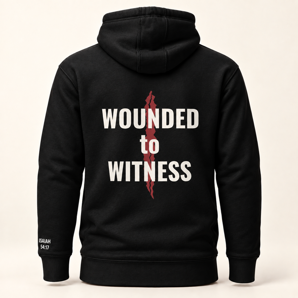Wounded to Witness Premium Hoodie