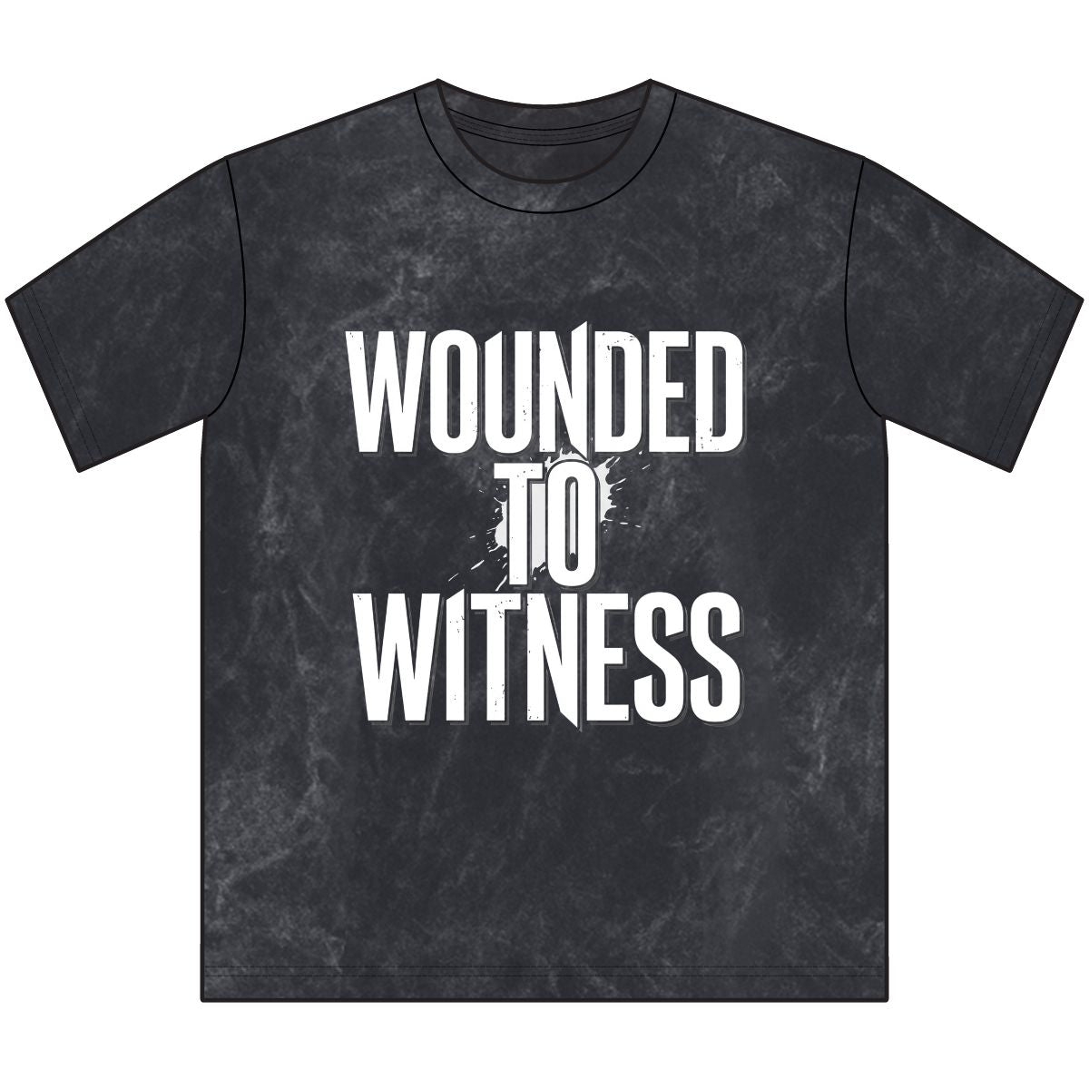 Wounded to Witness Vintage Crewneck Tee