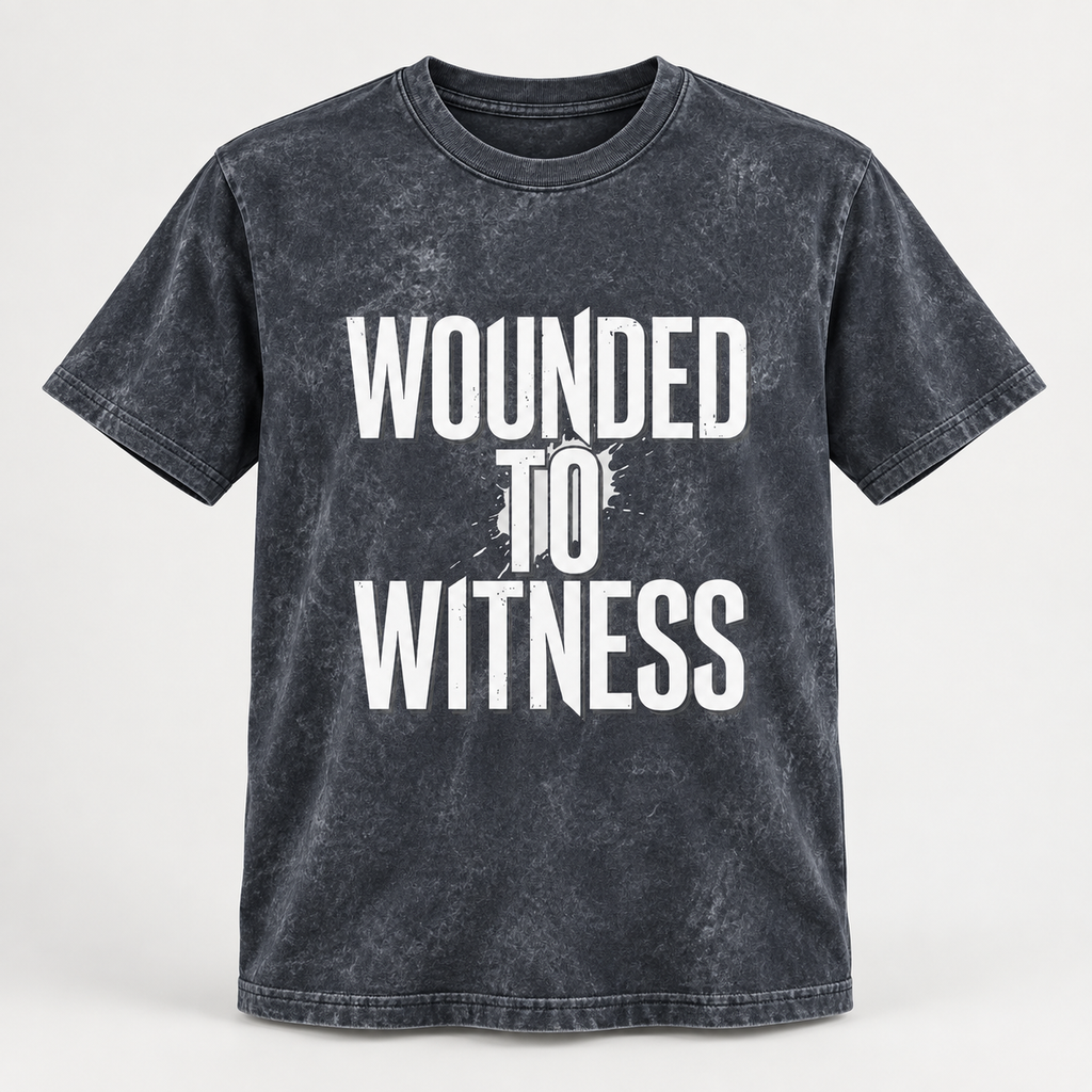 Wounded to Witness Vintage Crewneck Tee