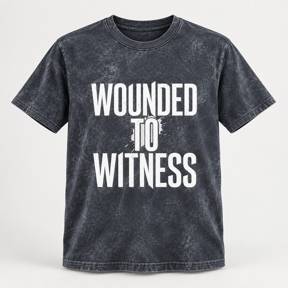 Wounded to Witness Vintage Crewneck Tee