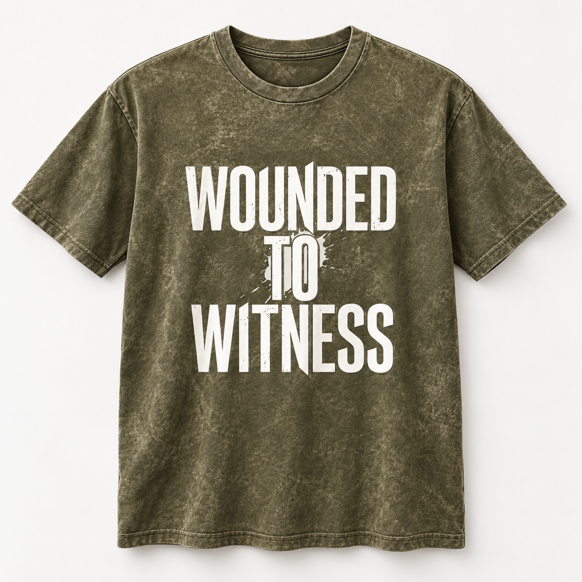 Wounded to Witness Vintage Crewneck Tee